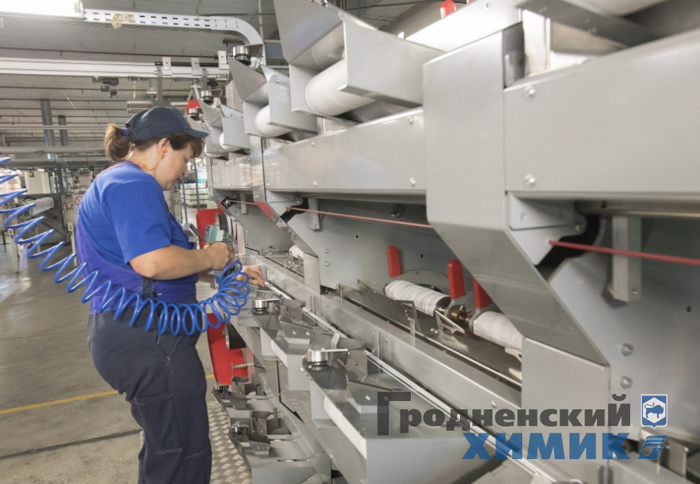 Цех высокопрочного корда филиала «Завод Химволокно» отметил 20-летие